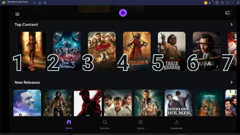 Using CinePlay APK on Larger Screen
